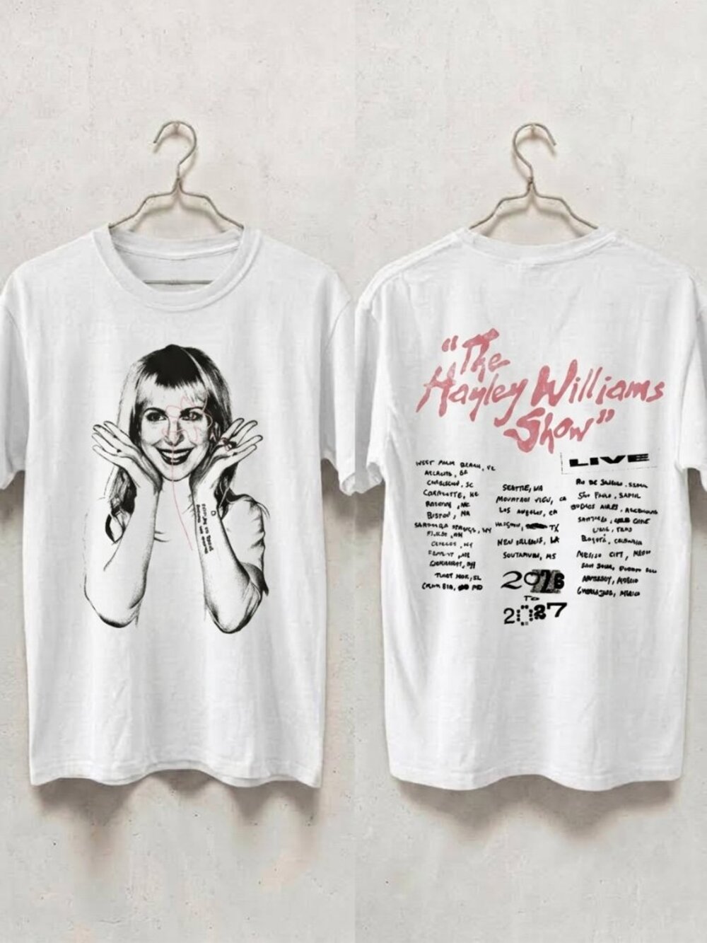 Hayley Williams The Hayley Williams Show Tour 2026 2027 T-shirt